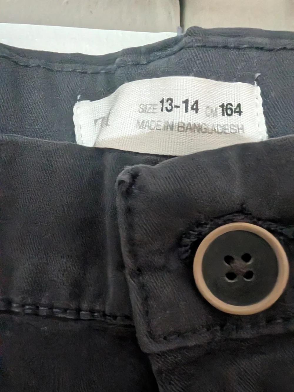 Zara Black Kids Formal Trousers